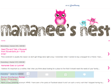 Tablet Screenshot of mamaneesnest.com